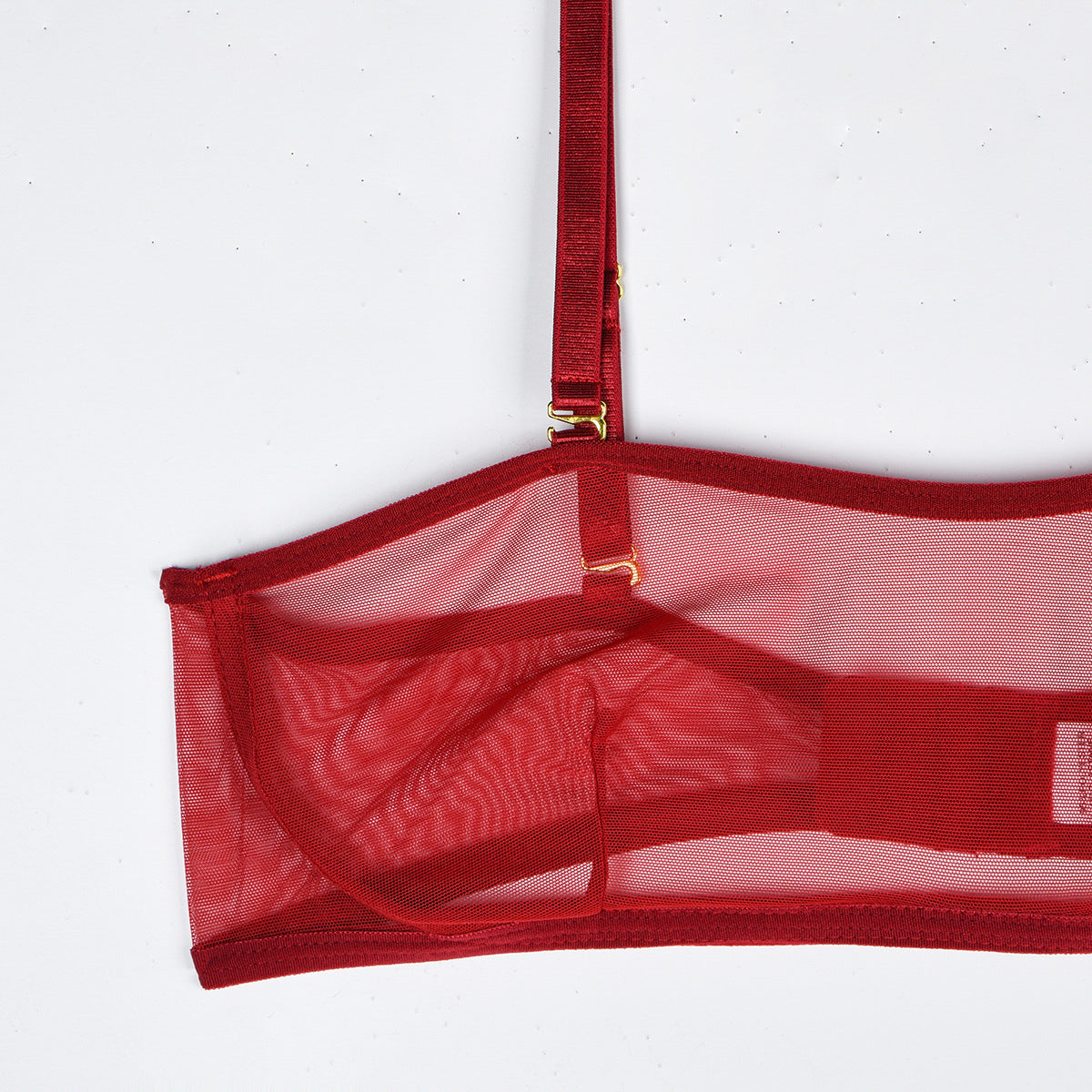 Zestaw bielizny z siateczki elegancki i trwały Shani