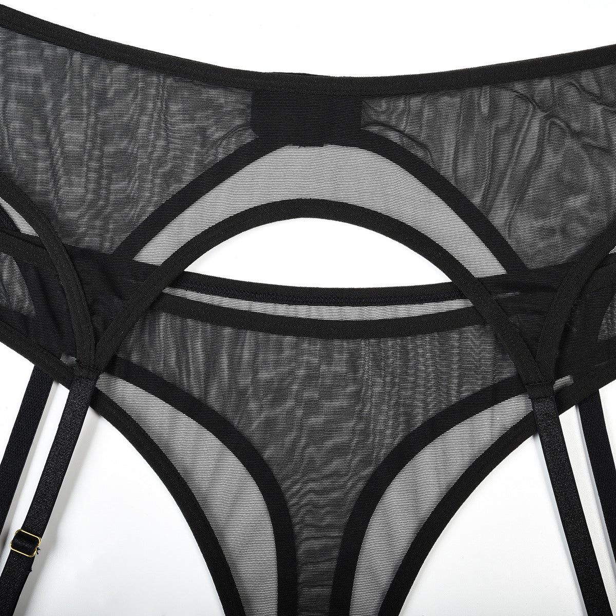 Zestaw bielizny z siateczki elegancki i trwały Shani