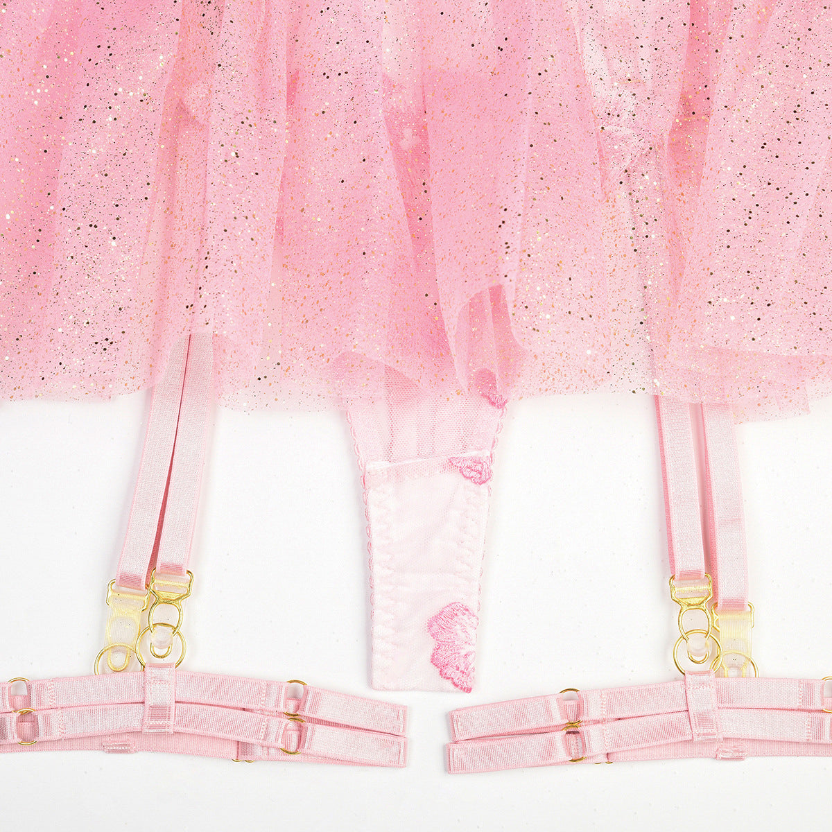 Komplet bielizny z delikatnymi zdobieniami na każdą okazję Idalina