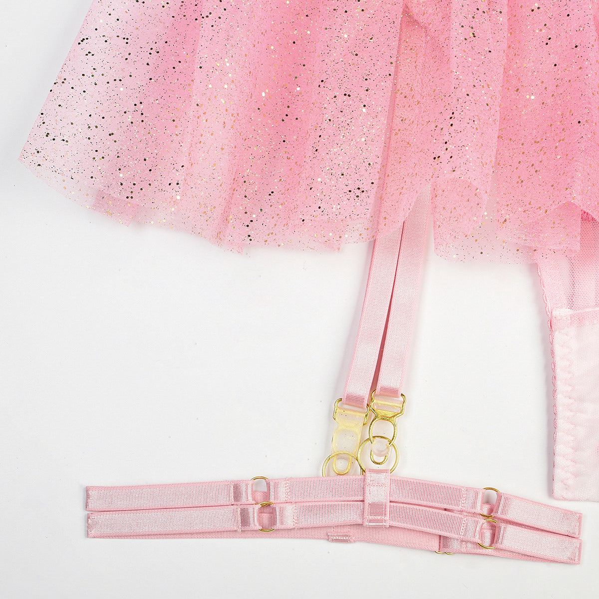 Komplet bielizny z delikatnymi zdobieniami na każdą okazję Idalina