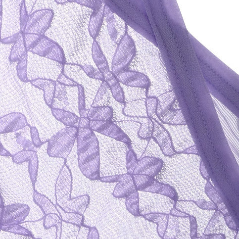 Komplet bielizny koronkowej ze strapsami regulowanymi Behjat