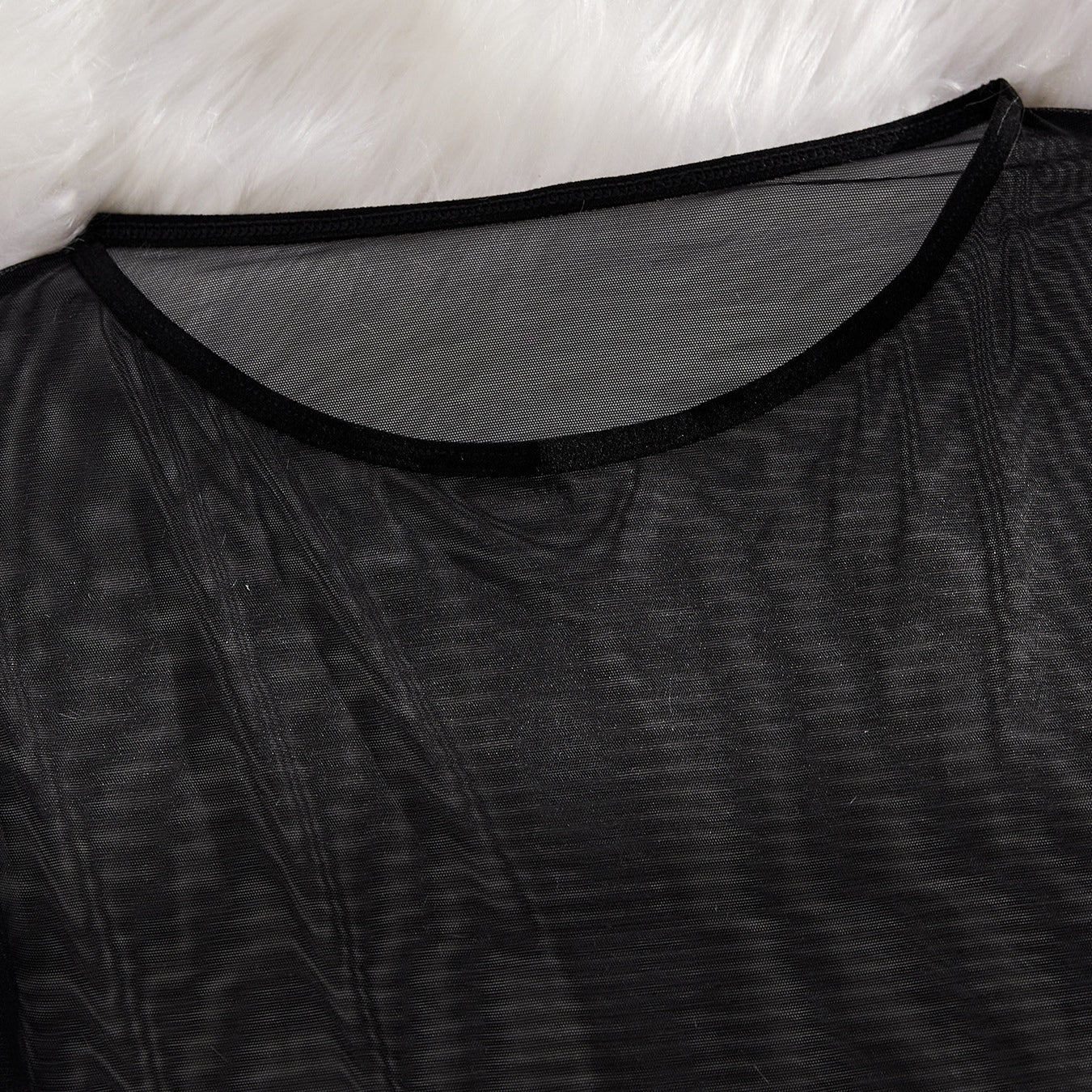 Komplet z siateczki z długim rękawem na specjalne okazje Estrella