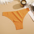 Figi bezszwowe niewidoczne pod ubraniem Ghazala Pomarańczowy