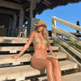 Bikini plażowe z nadrukiem na lato Sinyoung